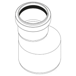 REHAU RAUPIANO PLUS Übergangsrohr DN 50/40  – 11231241002