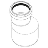 REHAU RAUPIANO PLUS Übergangsrohr DN 50/40  – 11231241002