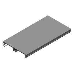 GGK BRA3 Alu Brüstungskanal Oberteil B=80mm, natureloxiert   – 11735
