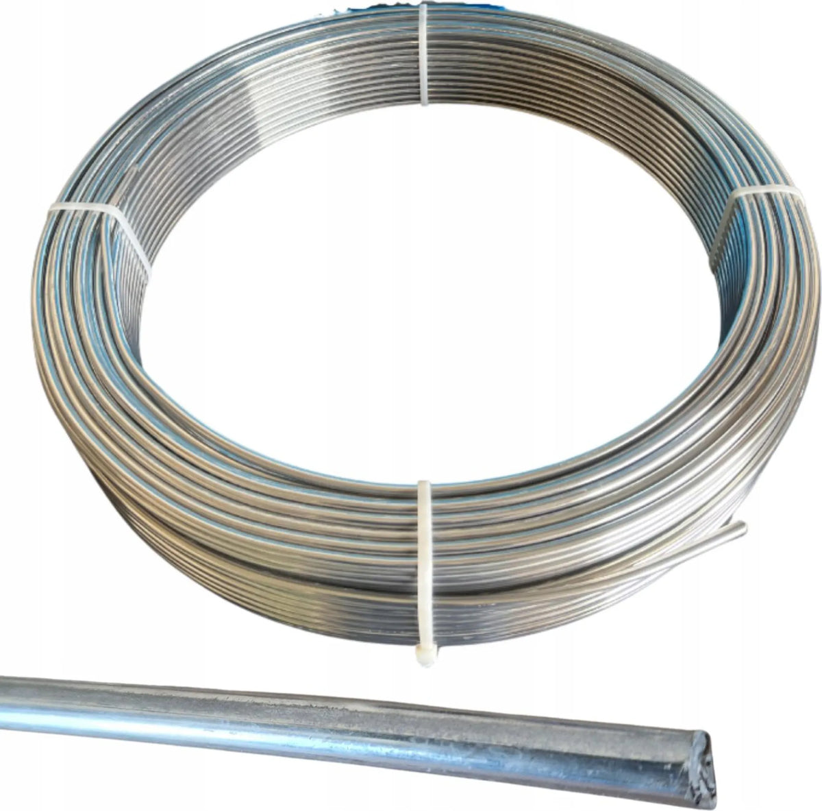 Blitzschutzdraht 8 mm Aluminium E-AlMgSi - Zuschnitt nach Maß