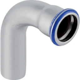 GEBERIT GE Mapress Stainless Steel Bend with Push-Fit End 90 Deg. d88.9mm – 33310