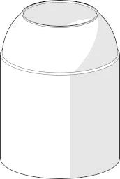 HANSA Hansa Cover Cap for Mixer Single-Lever Mixer Chrome – 59 904 820