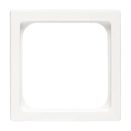 BUSCH-JAEGER Intermediate plate for mounting 50x50mm various surface programs, studio white – 2CKA001710A3522