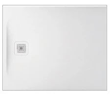 LAUFEN Laufen Passion Shower Tray, Marbond, 130x90x4.2cm, Short Side Drain, White - BPPABTL130.90W