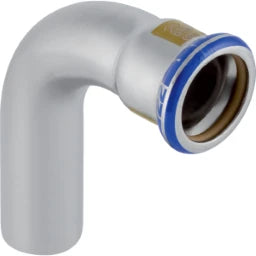 GEBERIT GE Mapress Stainless Steel Gas Elbow with Push-Fit End 90 Deg. d42mm – 34191