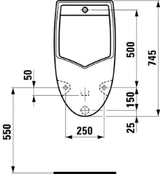 LAUFEN Laufen Taro-Nova Urinal weiß   – H8400000000001