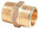 WIELAND MOELLERSDORF Double Nipple Fig. 4-3280 1" Red Brass - 432801