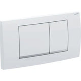 GEBERIT GE Twinline30 dual-flush plate, matte chrome/gloss chrome/matte chrome – 115.899.JQ.1