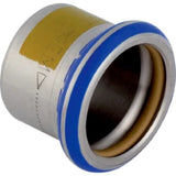 GEBERIT GE Mapress Edelstahl Gas Kappe d22 mm  – 34464