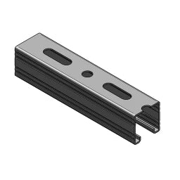 MEFA Montageschiene C-Profil V2A, 45/45/2mm L = 6m  – 080005501