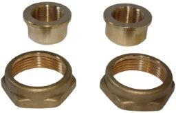 GRUNDFOS Grundfos Pipe Fitting Brass 1" Male Thread Nut 5/4" per Set – 529983