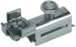 DEHN Clamping Head NIRO for Clamping Strap 25x0.3mm with Connection Terminal 2 x 4-25mm² – 540900