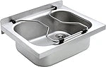 KWC AUSTRIA KWC Sirius Slop Hopper 500x210x400 without hinged grate, with 6/4" basket strainer – 2000090080