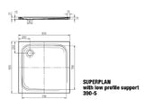 KALDEWEI Kaldewei Superplan Shower Tray white, 90x90cm – 446947980001