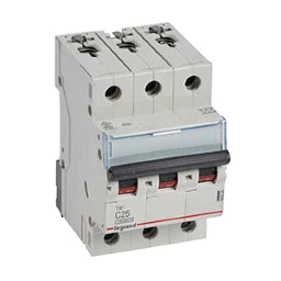 LEGRAND Circuit breaker 10kA C 25A/3-pole 3 modules – 404224