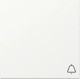 GIRA Rocker Symbol Bell System 55 Pure White m – 328627