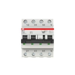 ABB FI/LS-Schalter 3P+N, Typ A, C32, 30mA C 32A/3pol+N/30mA  4TE  – 2CSR256140R1324