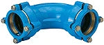 HAWLE System 2000 Socket Bend Fig.8557 PN10/16 for PE/PVC OD110mm 11 Degrees – 5013211