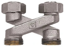 HERZ Herz Kreuzungsstueck X RA40mm Fig.3004(44) 3/4"   – 1300444
