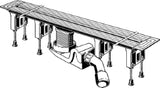 VIEGA Viega Duschrinnen-Grundkörper Advantix Vario 4965.10 in 300-1200mm Kunststoff  – 686 277