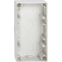 MERTEN Surface-mounted enclosure, 2-gang, polar white, M-SMA RT, M1, ARTEC, OCTOCOLOR – 512219