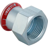 GEBERIT GE Mapress C-Steel Transition d15mm x Rp1/2 galvanized – 21802