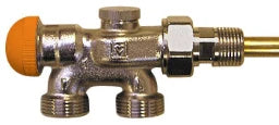 HERZ Herz-VTA-40-Four-way valve Fig.7767(42) 3/4" for single pipe systems - 1776742
