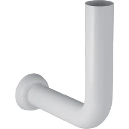 GEBERIT GE Spigot Bend with Rosette 90 deg., d32 mm, white, high-level   – 119.610.11.1