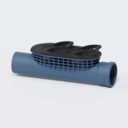 POLOPLAST PO Cleaning Pipe POLO-EHP Control DN 110, blue – 01900