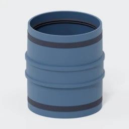 POLOPLAST PO Überschiebmuffe POLO-KAL XS DN 125  – 102315
