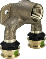 VIEGA Viega Doppelwinkel Raxofix 5325.7 in 20mm x Rp1/2 Siliziumbronze   – 645 960