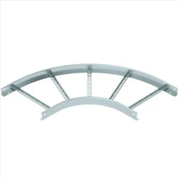 OBO Bogen 90° für Kabelleiter 60x400 Stahl b andverzinkt  – 6225046