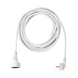 BACHMANN Extension Cable H05VV-F3G1.50mm² White 10m 3-pin – 341.289