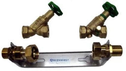 BERNHARDT'S WZ Installation set 5/4"x1" complete incl. bracket and valves - 6301