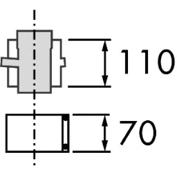 VAILLANT Vaillant Spacer with test opening No.301369 – 301369
