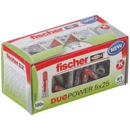 FISCHER DÜBEL Duopower 5 x 25 - VPE=100ST Duopower  – 535452