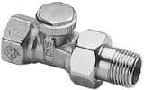 HEIMEIER Heimeier Return Valve Straight Pattern 3/8" with regulating/shut-off function – 0356-01.000