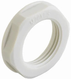 AGRO Gegenmutter PA6 M16 hellgrau RAL 7035   – 8255.17