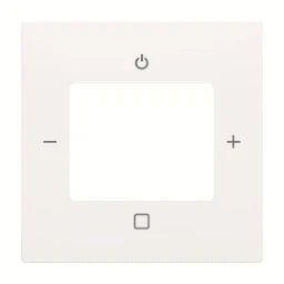 BUSCH-JAEGER Central plate for radios 8215,8216,8217 Balance SI alpine white – 2CKA008200A0241