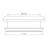 POLOPLAST PO Toilet Connector Seal POLO-KAL DN 110 – 02376