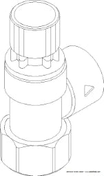 SASSERATH Syr Sicherheitsventil 2115 1/2" 8bar  – 2115.15.001