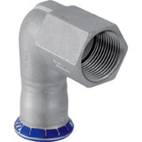 GEBERIT GE Mapress Stainless Steel Transition Elbow 90 Deg. d15mm x Rp 1/2 – 33803