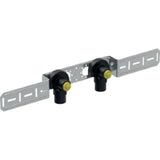 GEBERIT GE FlowFit Angle Fitting Set, pre-mounted, 2-fold, outlet d16mm x Rp1/2 AD15.3cm RG+ – 619.640.00.1