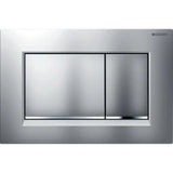 GEBERIT GE Sigma20 dual-flush plate matte chrome-plated/gloss chrome – 115.883.JQ.1