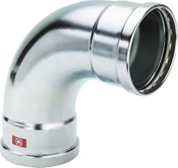 VIEGA Viega Elbow 90 Degree with SC Prestabo 1116XL in 64.0mm Galvanized Steel – 597 573