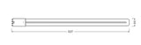 LEDVANCE DULUX LED L HF & AC MAINS VALUE 25W 840 2G11  – 4058075822191
