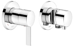 KEUCO Keuco Passion Koll.1 Single-lever mixer trim set, round, diverter, 2 outlets, chrome – 53551010011