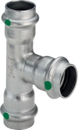 VIEGA Viega T-Stück mit SC Sanpress Inox 2318 in 28x18x28mm Edelstahl   – 435 967
