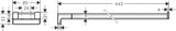 HANSGROHE HG AddStoris Double Towel Rail BBR – 41770140