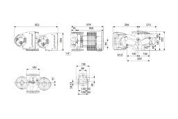 GRUNDFOS Grundfos Flanschpumpe MAGNA3 D 40-120 F 250 1x230V PN6/10 Nr.97924465  – 97924465